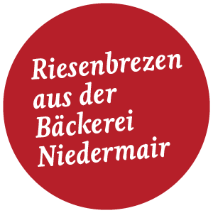 Leckere Riesenbrezen von der Bäckerei Niedermair in Diedorf